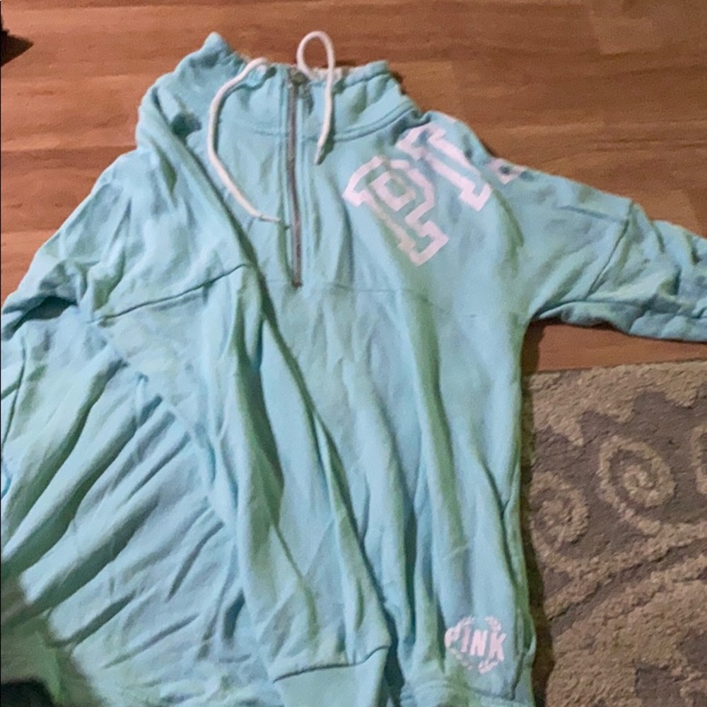 3/4 Zip sweatshirt PINK